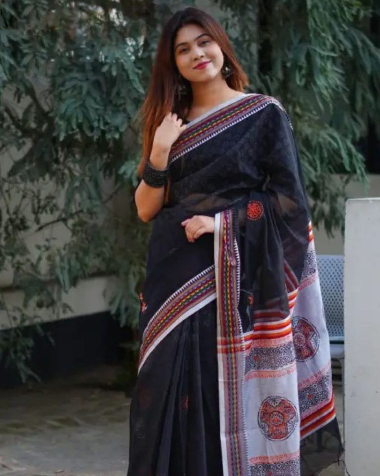 Half Silk Boutique Saree